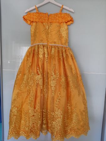 Traumhafte Disney Bella Blumenmädchen Brautjungfner Kleid