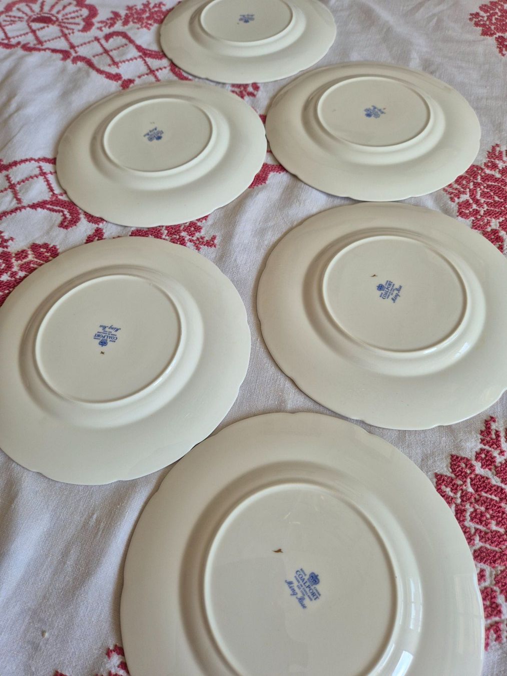 Teller: 6 Dessertteller Ming Rose, Bone China, Top, Rar – Gebraucht aus Bern von aronari 7