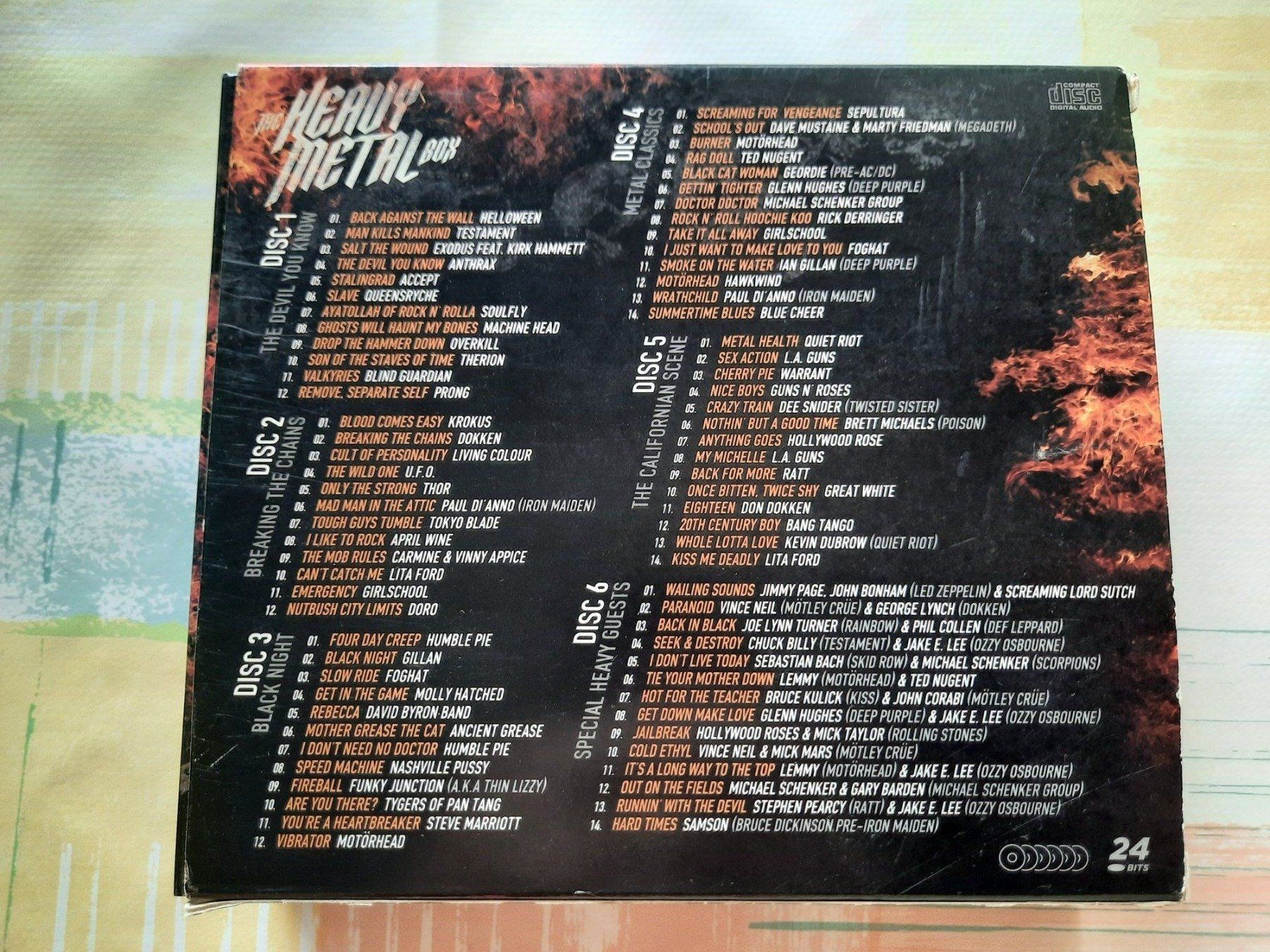 CDs: CD The Heavy Metal box 6 Cds compilation – Gebraucht aus Pully von bro_n52j 2
