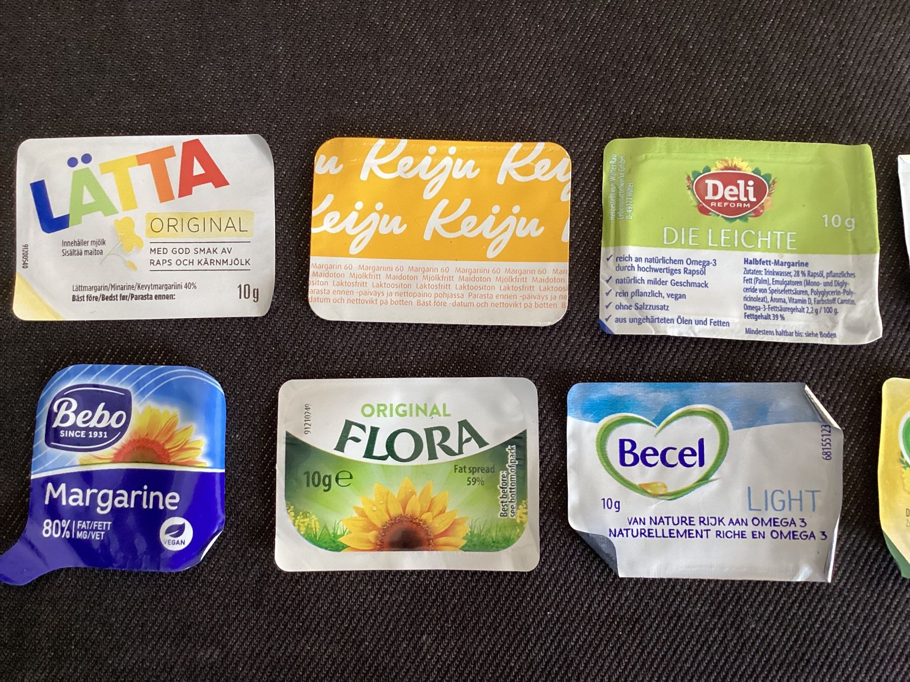 Coperchi dei cremini per caffè: 10 Margarine Deckeli – Usato da Adliswil venduto da Bolline 1