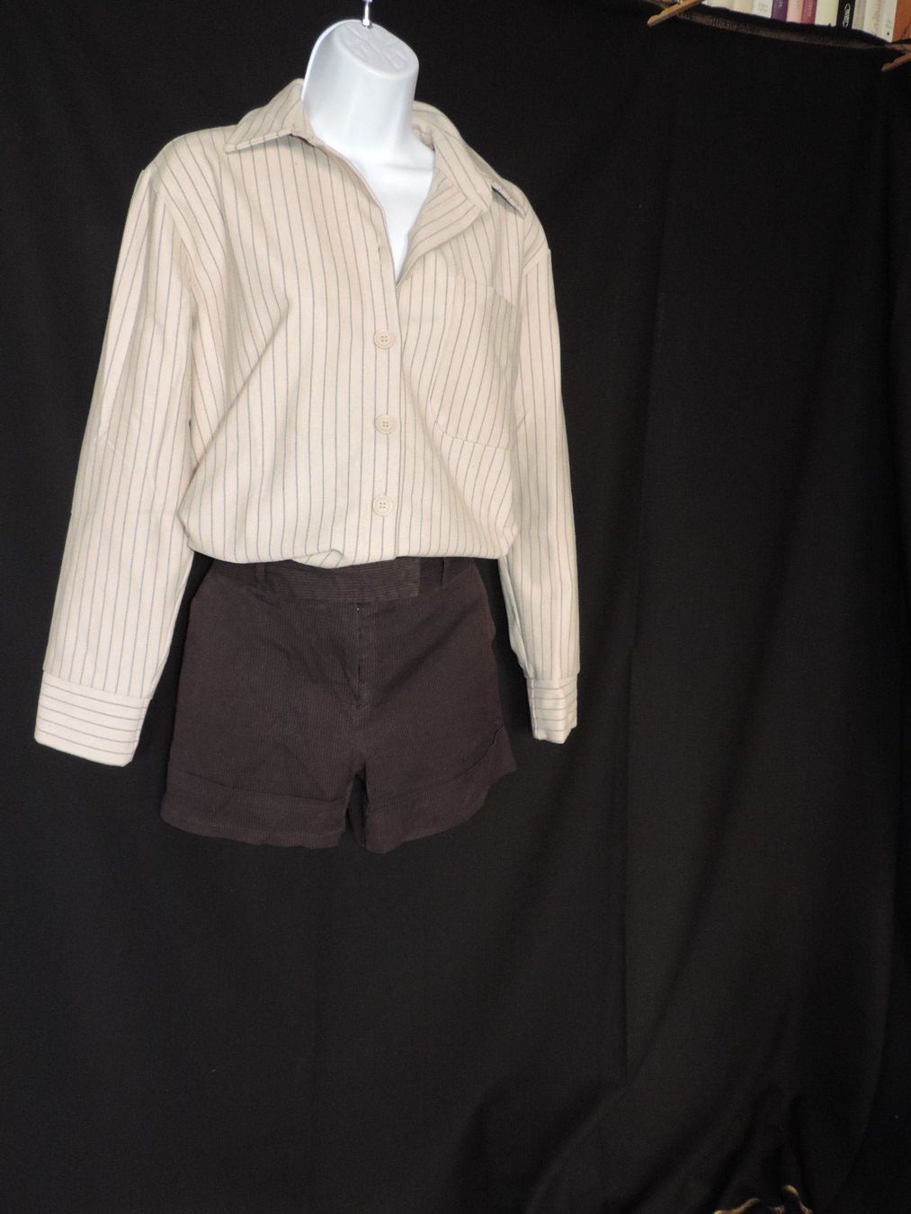 Kleiderpakete: ensemble short et chemise rayée – Gebraucht aus Genève von Axelle333 1