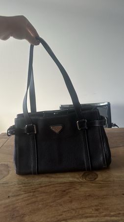 Maison Mollerus Schultertasche braun
