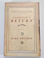 Fabrizio's Return by Mark Frutkin