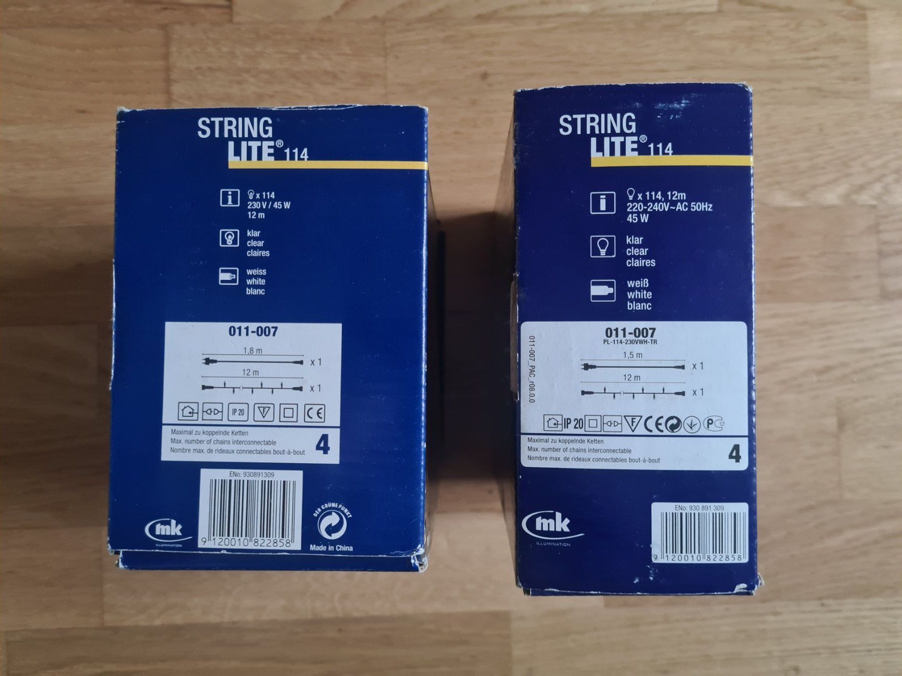 Guirlandes lumineuses: 2 x MK Illumination Lichterkette LED String Lite 114 – Neuf (Voir description) à Zürich par Wickeddude 1