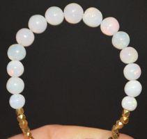 Armband L-8235 – Äthiopische Welo Opal Kugeln ca.3,5-6mm 20+