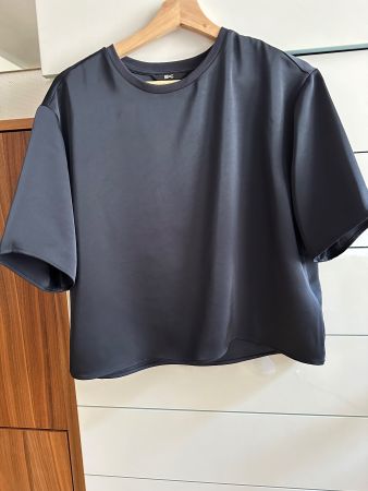 Uniqlo Satin bluse oversize XS neu