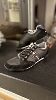 Tommy Hilfiger Trainers, Leather Black, Size 42, Gently Used