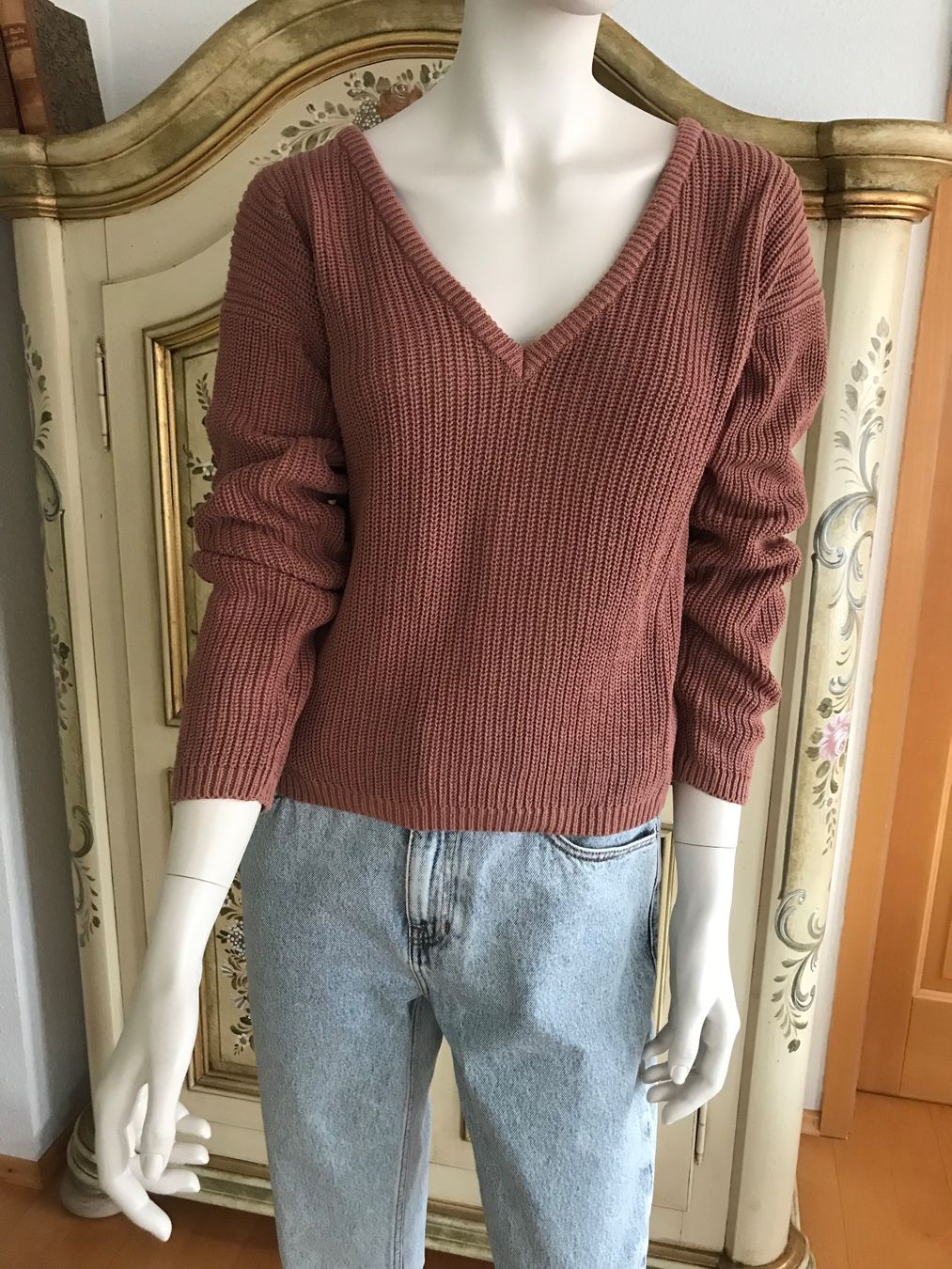 Maglioni & Felpe: Strickpullover altrosé, v-Ausschnitt – Usato da Rumisberg venduto da Jessica.97. 6
