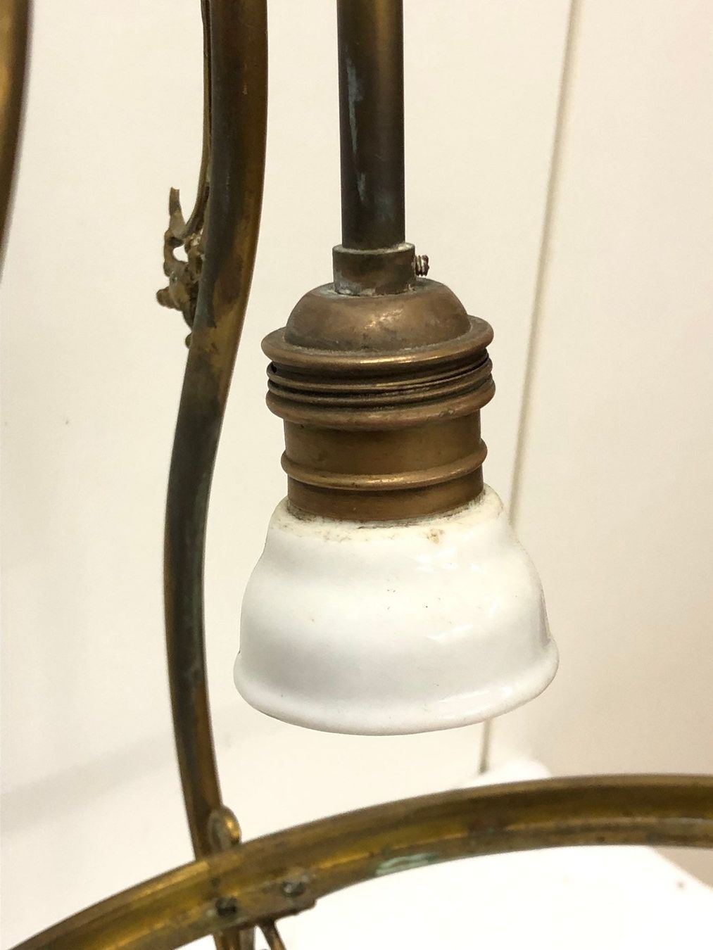 Lampadari & plafoniere: Antike Messing-Deckenleuchte – Usato da Lenz venduto da Klimbim7083 5