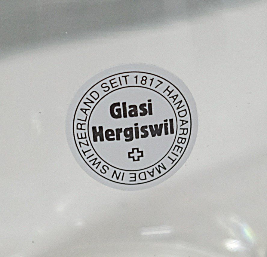Glasi Hergiswil Caraffe: 4x Glas Karaffen, Krug, Flasche – Usato da Volketswil venduto da brockipfannenstil 5
