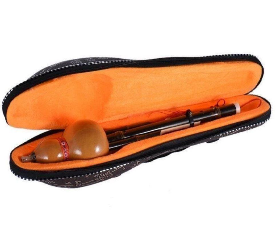 Strumenti musicali: Ethnische Bambusflöte - Gourde Flûte – Nuovo e nell'imballaggio originale da Bremblens venduto da LOVA-MUSICA-SHOP 3