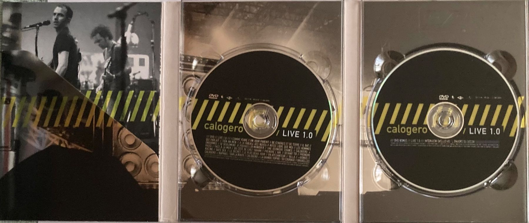 Tous les DVDs: CALOGERO - LIVE 1.0' – D'occasion à Poliez-Pittet par Newtown-Records 2