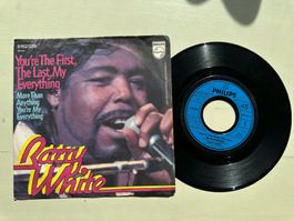 BARRY WHITE rare Single SOUL You're the first the FUNK Kult