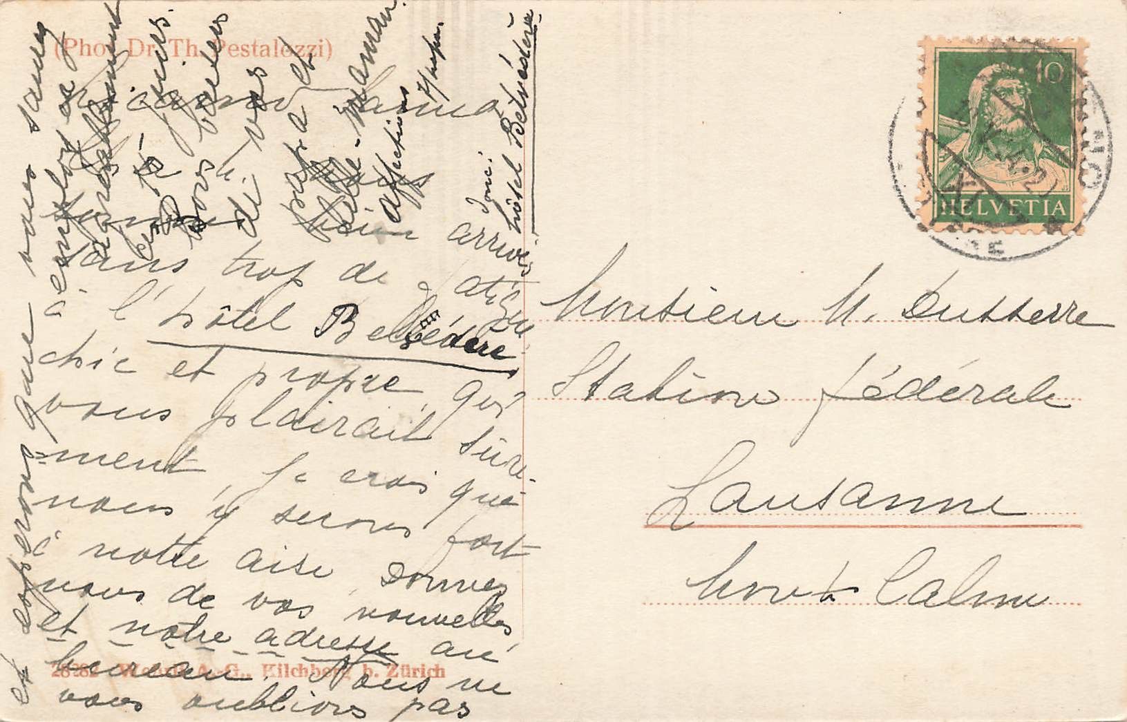 Cartoline postali: Convento monte carasso presso Bellinzona – Usato da Biasca venduto da Blenio71 1