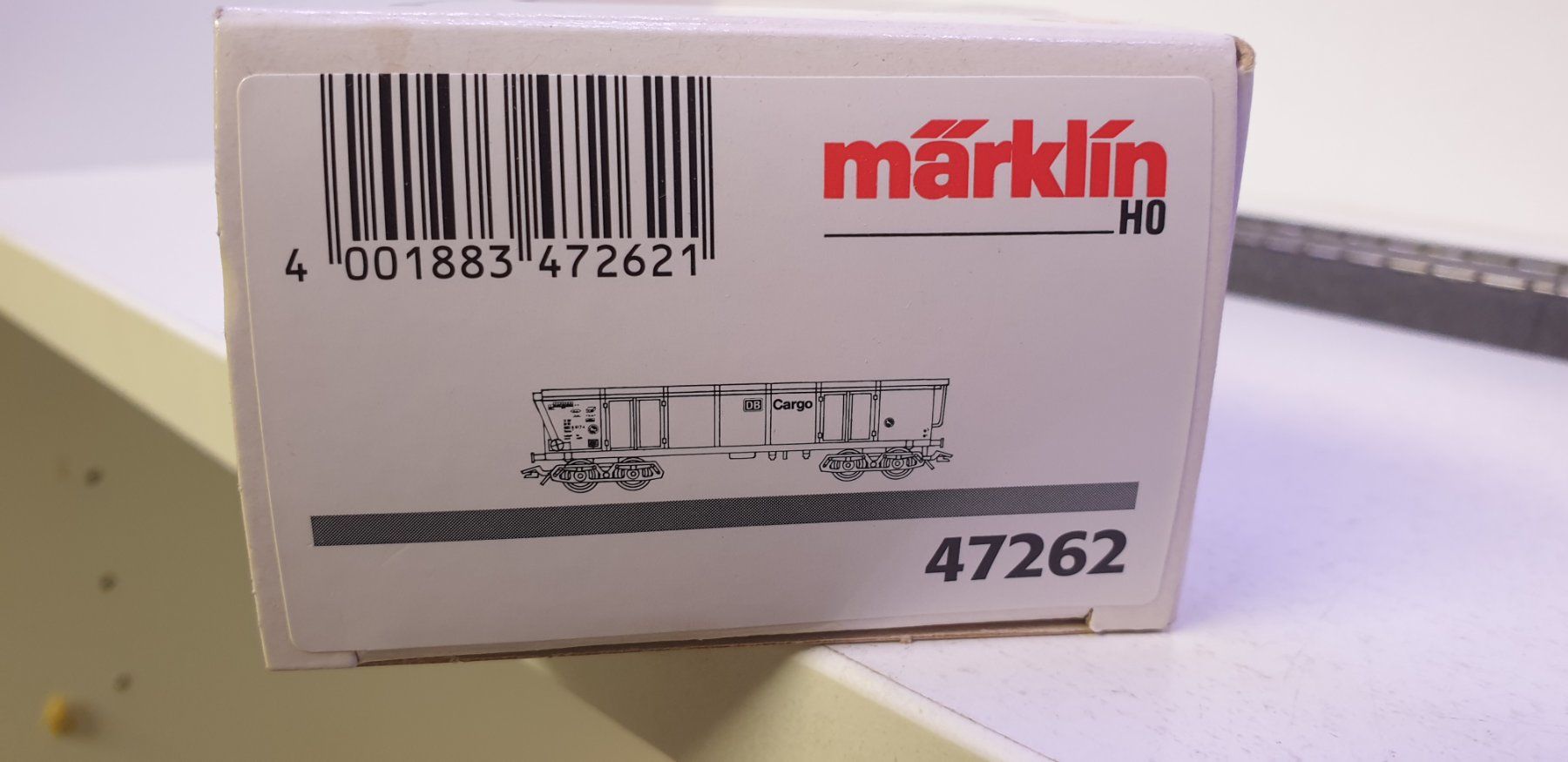 Märklin Modelleisenbahnen: Märklin DB Cargo Güterwagen 47262 H0/AC – Gebraucht aus Neuenhof von ludovicco 1