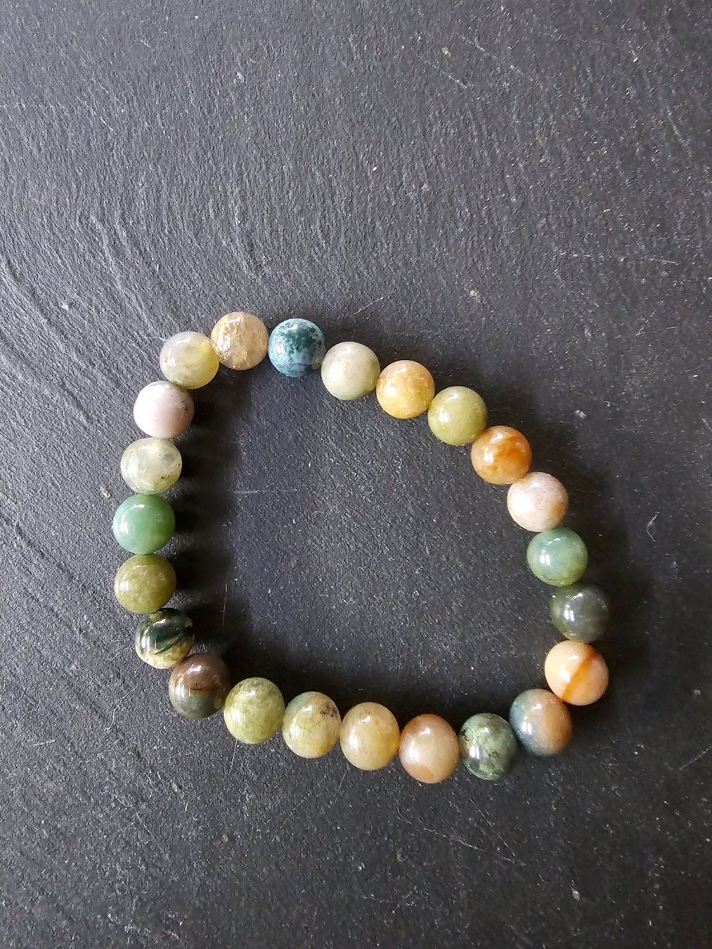 Bracciali & Braccialetti: Armband aus Indiana Achat – Nuovo (secondo la descrizione) da Aarberg venduto da Fischkeller 4