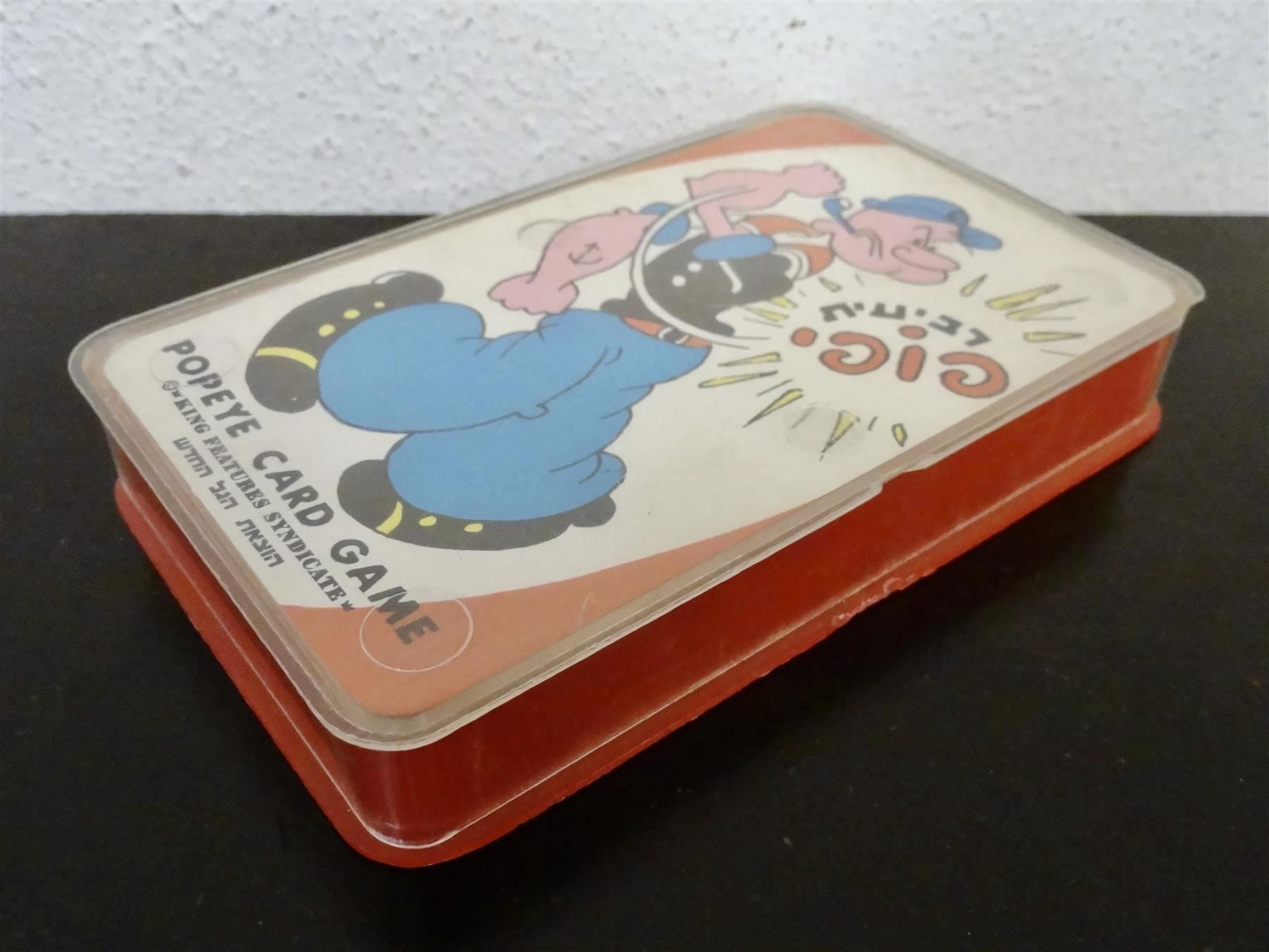 Giochi: schönes altes Quartett POPEYE – Usato da Kerzers venduto da wisaundso 1