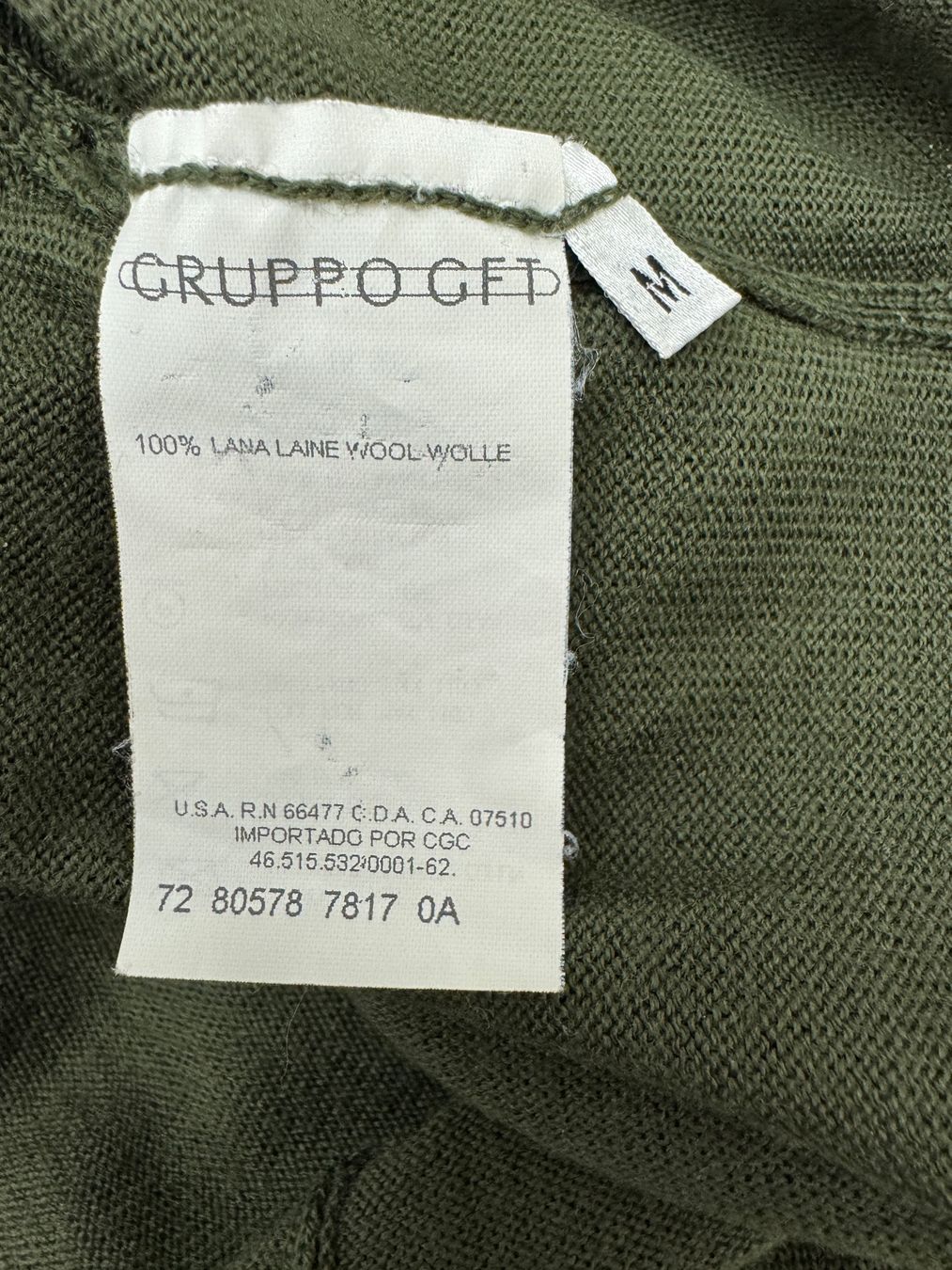 Pullover & Sweatshirts: Valentino pull col roulé en laine  vert foncé – Gebraucht aus giffers von sev_c9x9 2