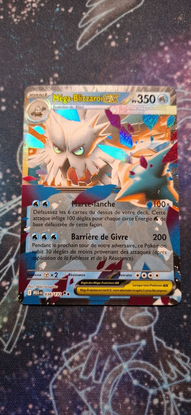 Pokémon Cartes à collectionner: Méga-Blizzaroi EX 036/132 - Méga-Évolution FR – Neuf (Voir description) à Petit-Lancy par Kara_TCG 1