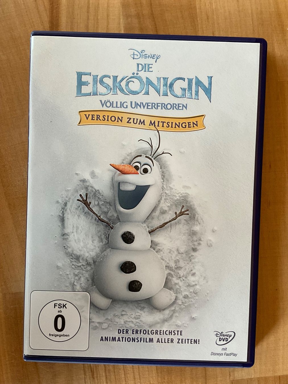 Tutti i DVDs: DVD Die Eiskönigin  / zum mitsingen – Usato da Rümlang venduto da Sambas19