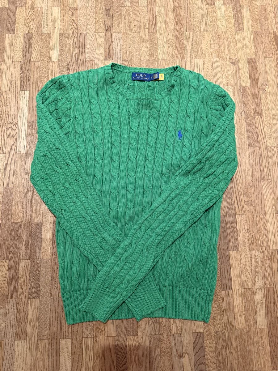 Polo Ralph Lauren Pullover & Sweatshirts: Polo Ralph Lauren Pullover Grün, Grösse L – Gebraucht aus Samedan von engadinerin01