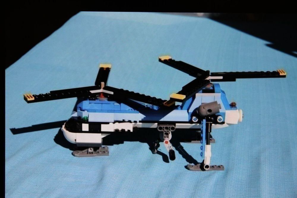Lego Kit di costruzioni: Lego, Hubschrauber, 2 Rotoren, Seilwinde – Usato da Nesselnbach venduto da ubourson 5