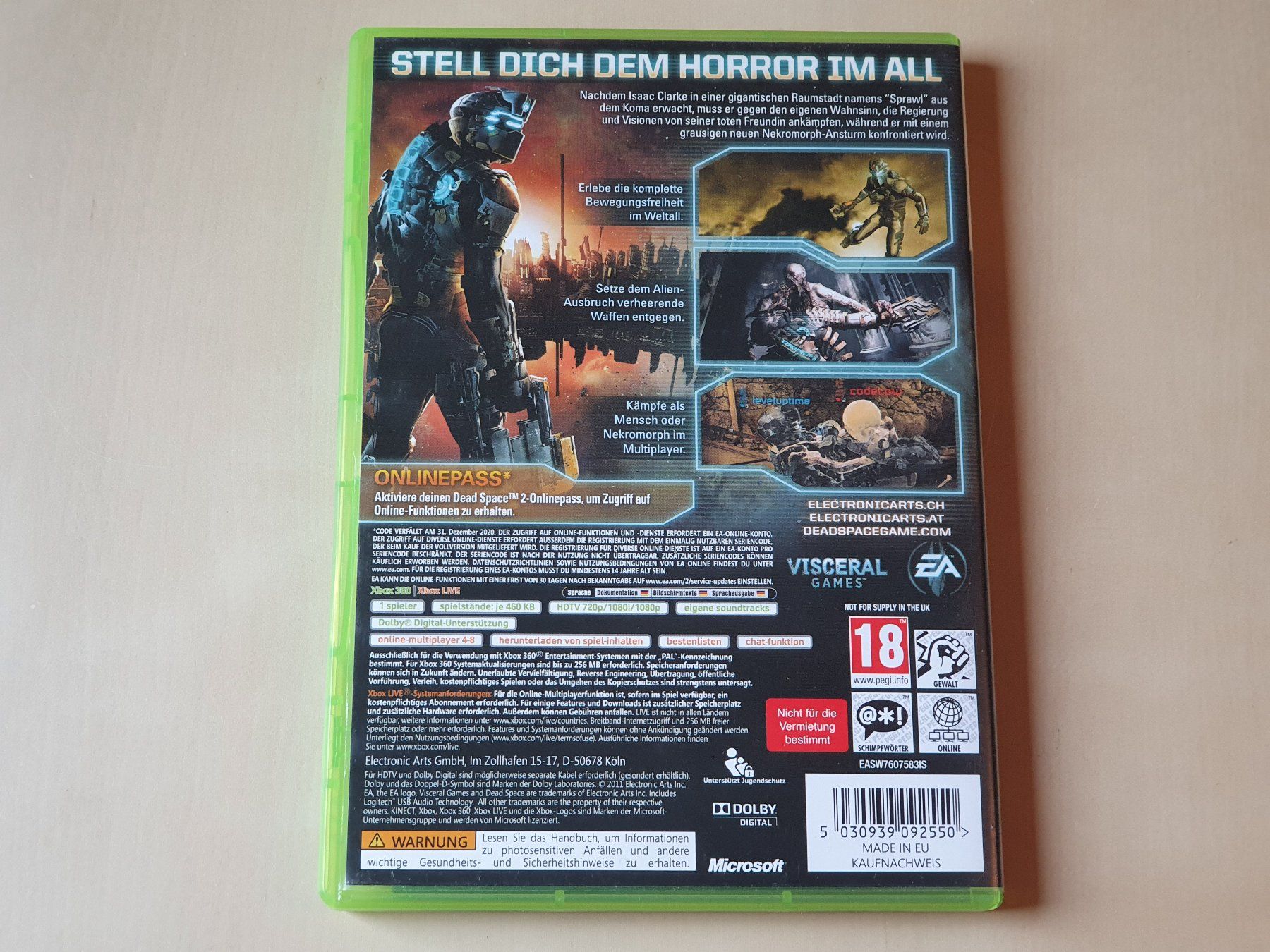 Microsoft Giochi: Dead Space 2 – Usato da Stansstad venduto da collectorsshop 1