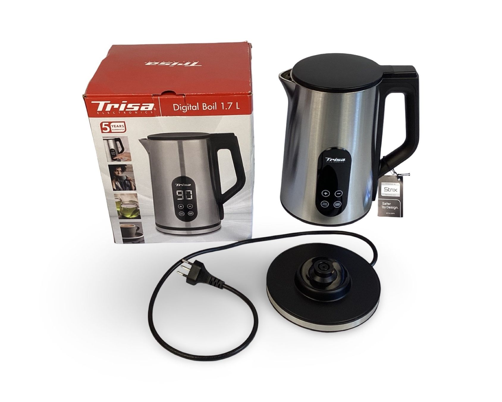Trisa Bollitori: TRISA Wasserkocher Digital Boil 1.7 L – Usato da Zürich venduto da Restwert_Zuerich 1