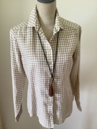 Massimo Dutti, Damenleinenbluse, Gr. 40
