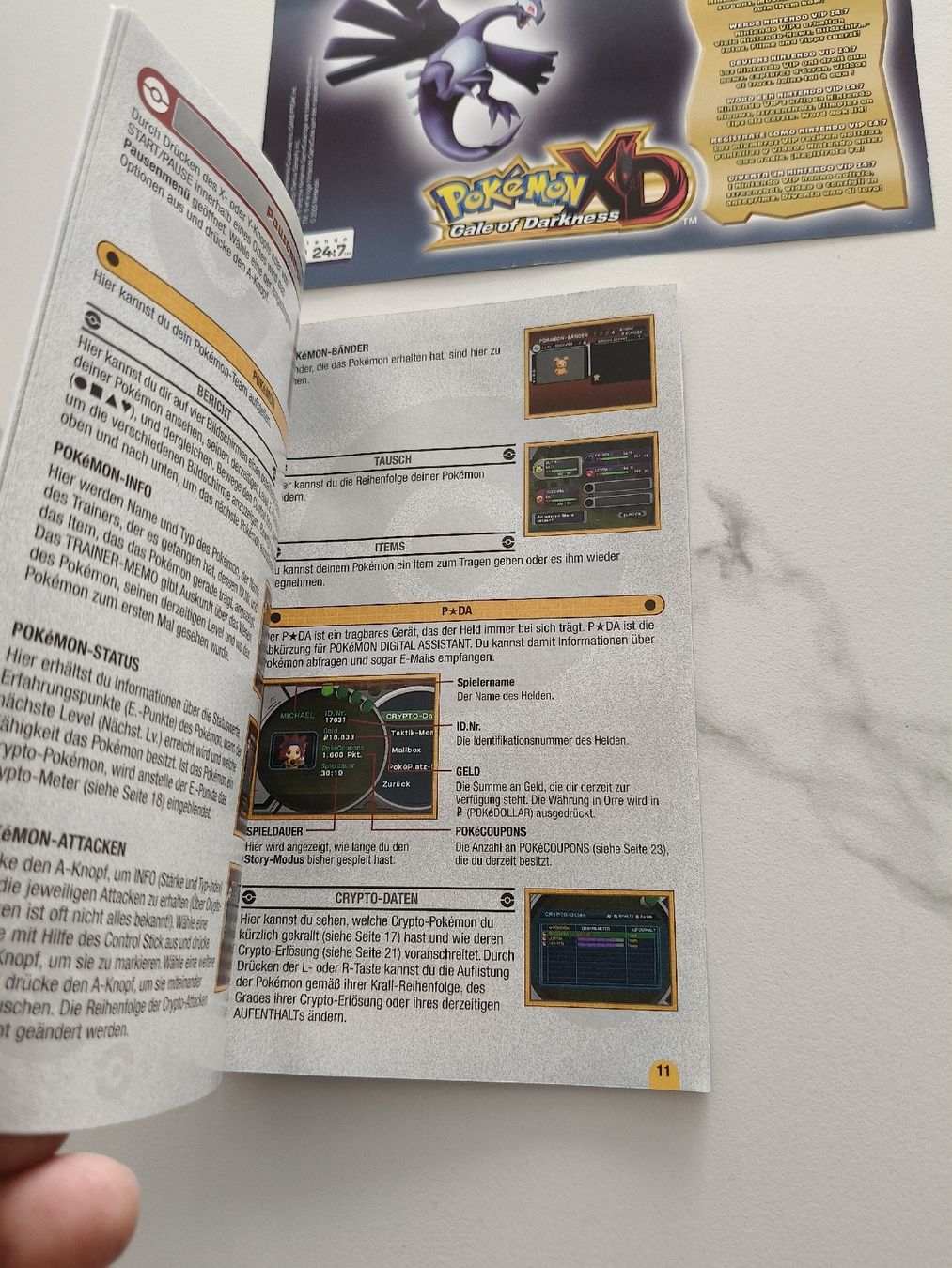 Nintendo Giochi: Spieleanleitung Pokemon XD Der Dunkle Sturm GameCube – Usato da Oensingen venduto da ece_8k7q 5