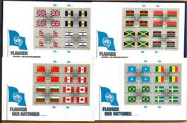 1983 USA - FDC Jahresausgabe UNO FLAGGEN der Nationen