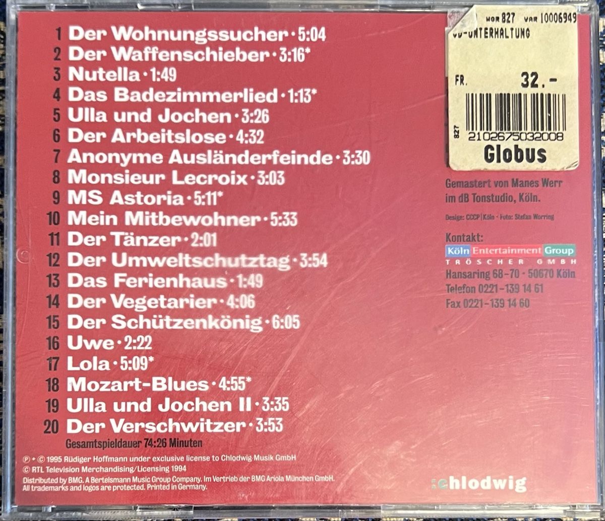 CDs: Rüdiger Hoffmann Der Hauptgewinner – Gebraucht aus Basel von Caramelbonbon 2