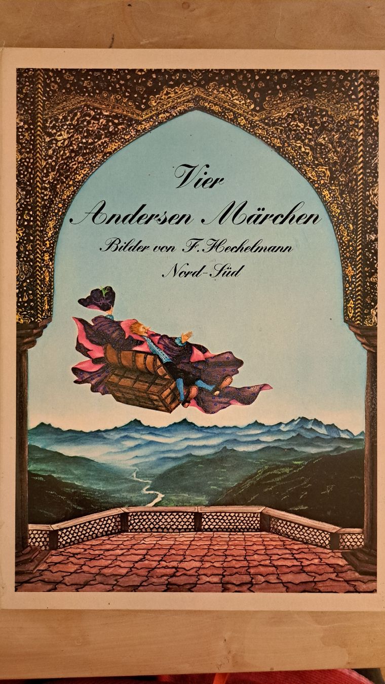 Libri: F. Hechelmann, Vier Andersen Märchen, Bilderbuch, EA 1975 – Usato da Zürich venduto da chusel