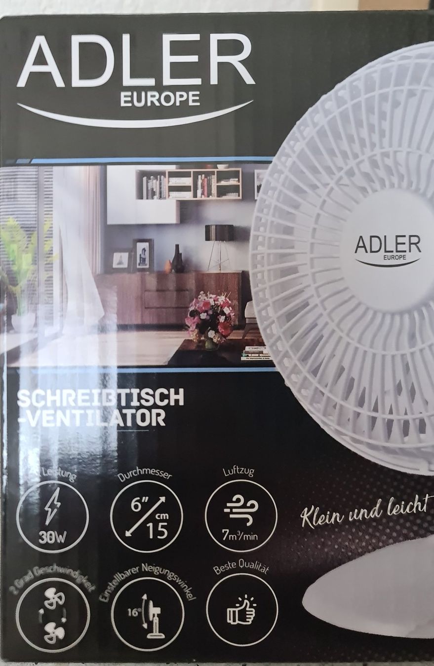 Ventilatori: Tischventilator – Nuovo e nell'imballaggio originale da Uerkheim venduto da Kaufoption 6