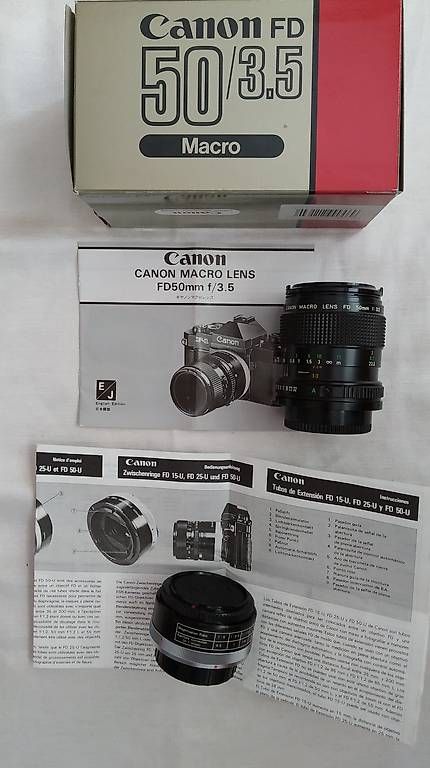 Canon Objektive: Canon Macro Objektiv 50mm/3.5 – Gebraucht aus Winterberg ZH von Laliv 2