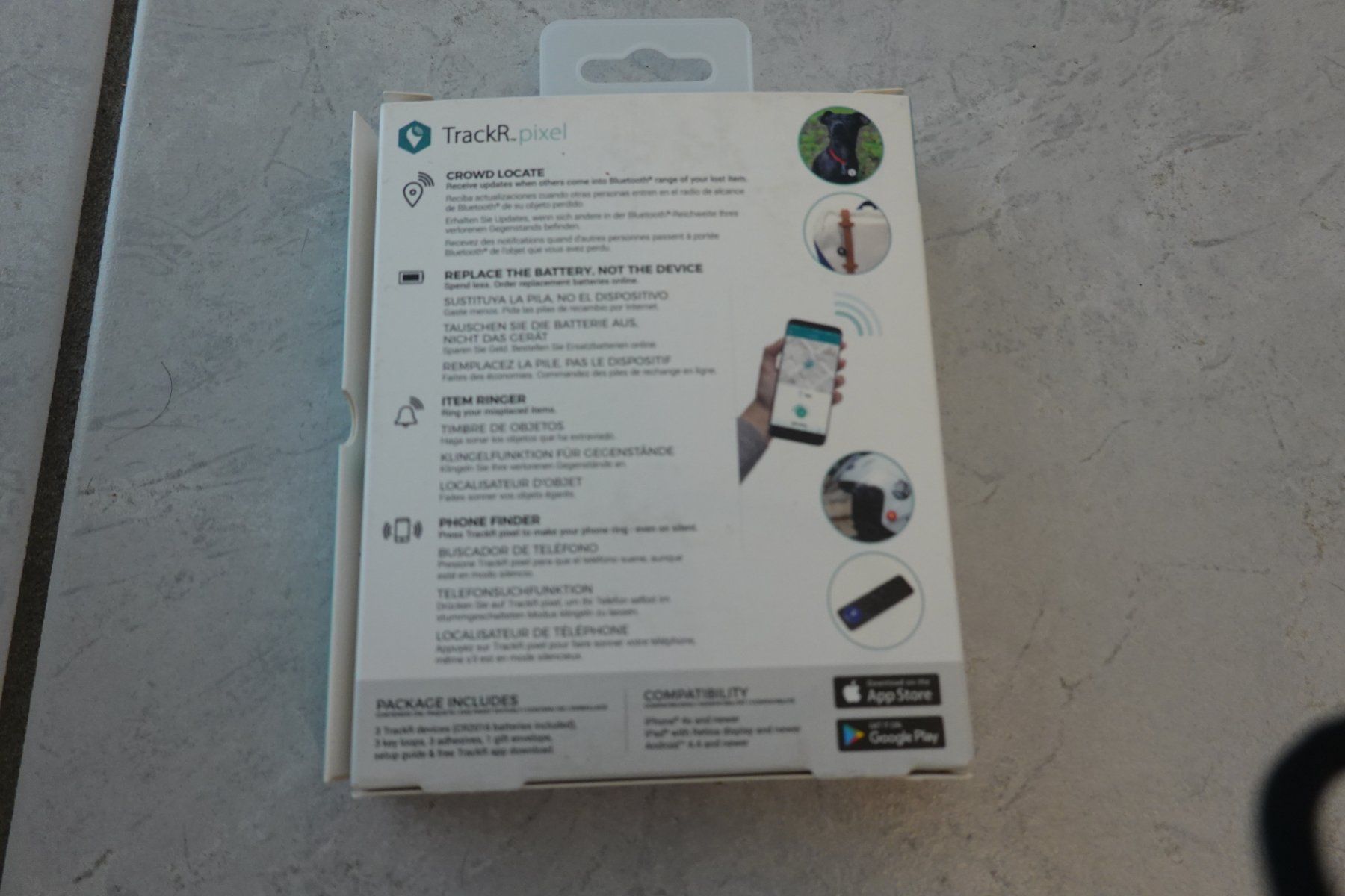 Portachiavi: TrackR Pixel Schlüsselfinder 3 Stück – Nuovo e nell'imballaggio originale da Mauensee venduto da Mroelli 2