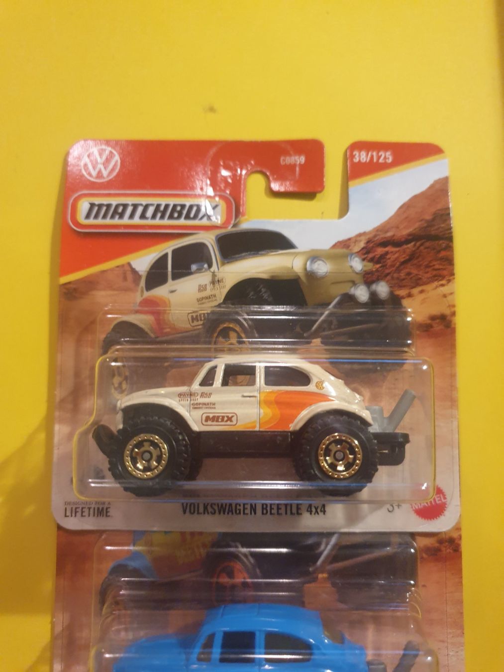 Matchbox Modellautos: 2 x Matchbox VOLKSWAGEN BEETLE 4x4 – Neu und originalverpackt aus Oftringen von Rotor 2