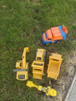 Spielzeug Autos, bägger, Lastwagen, ideal fur Sandkadten