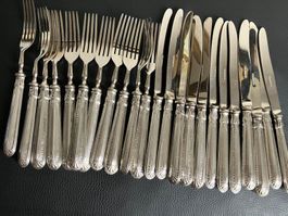 Service à dessert Solingen  en argent 800, 24 pieces