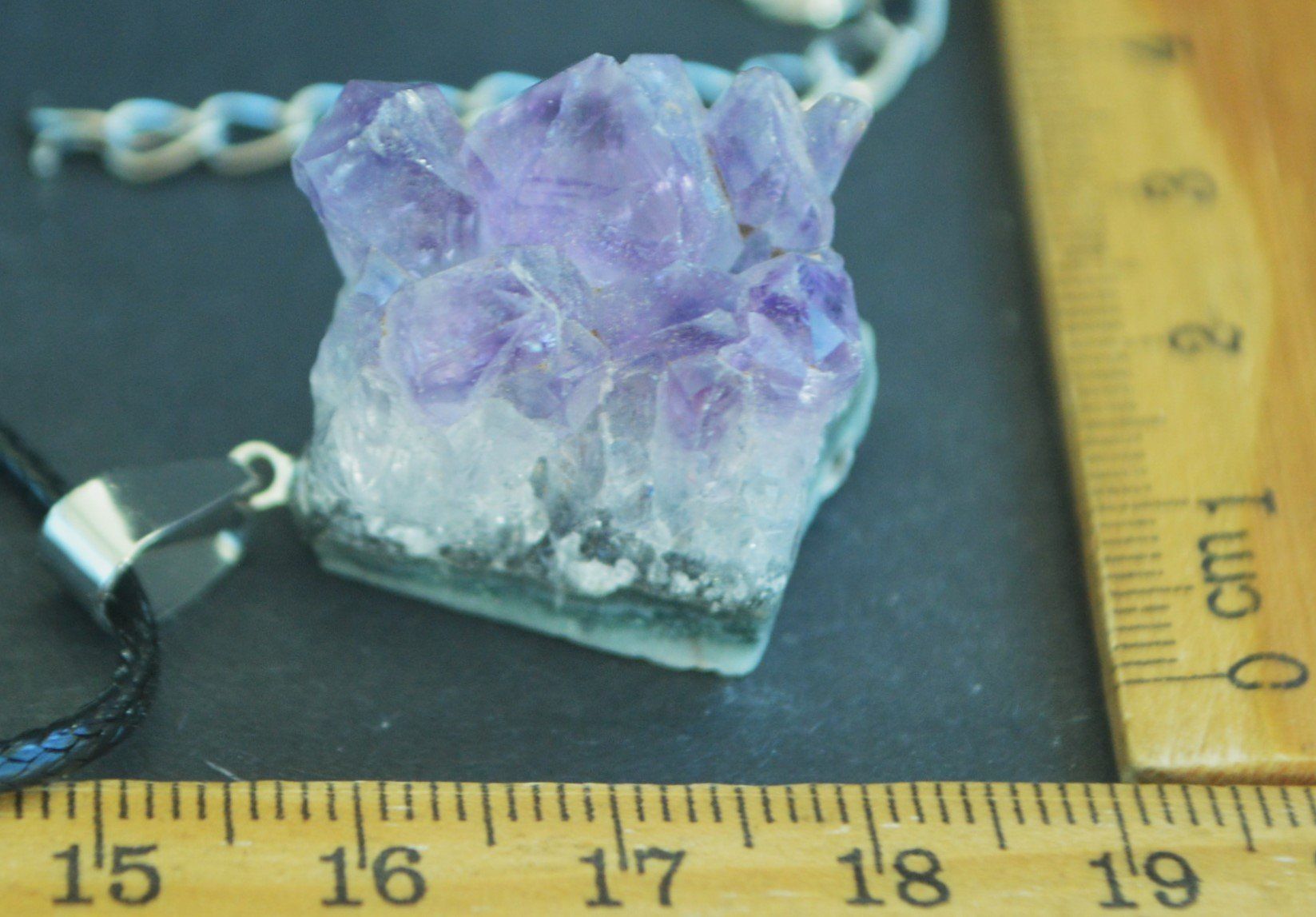Catenine: Halskette D-435 – Amethyst Cluster – Nuovo e nell'imballaggio originale da Goldiwil (Thun) venduto da han_v5b7 5
