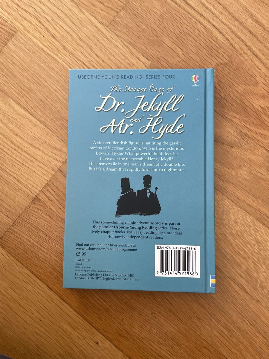 Bücher: Dr. Jekyll & Mr. Hyde – Gebraucht aus Zürich von estela22 2