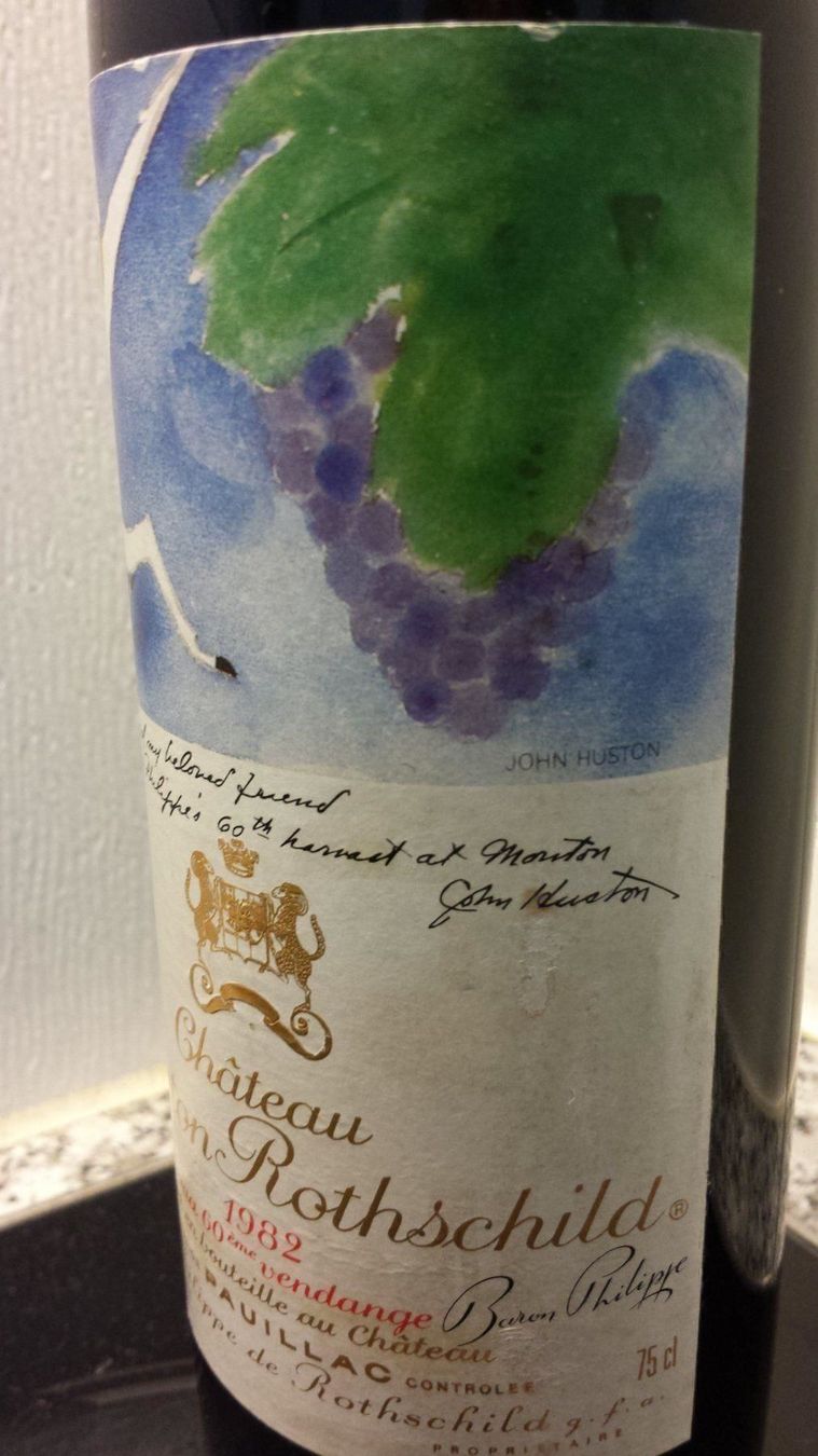 Mouton Rothschild Vino: Chateau Mouton Rothschild 1982 – Nuovo (secondo la descrizione) da Grenchen venduto da poggione 3