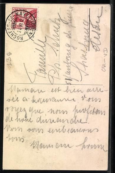 Ansichtskarten: Chemin de fer de Rochers de Naye, Chemin – Gebraucht aus Berlin von bartko-reher 1
