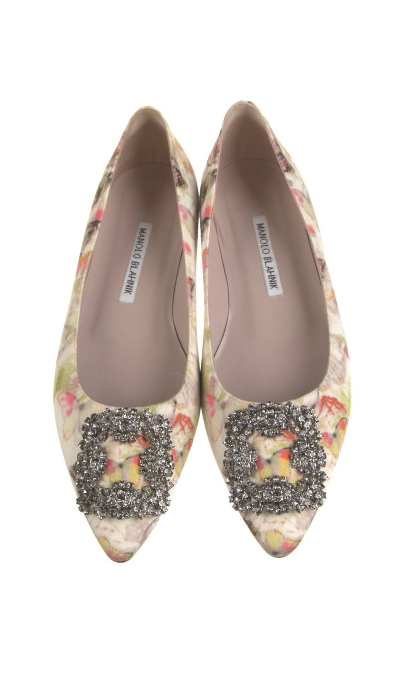 Scarpe da donna: Manolo Blahnik Hangisi Flats 37 – Usato da Embrach venduto da estzeh1