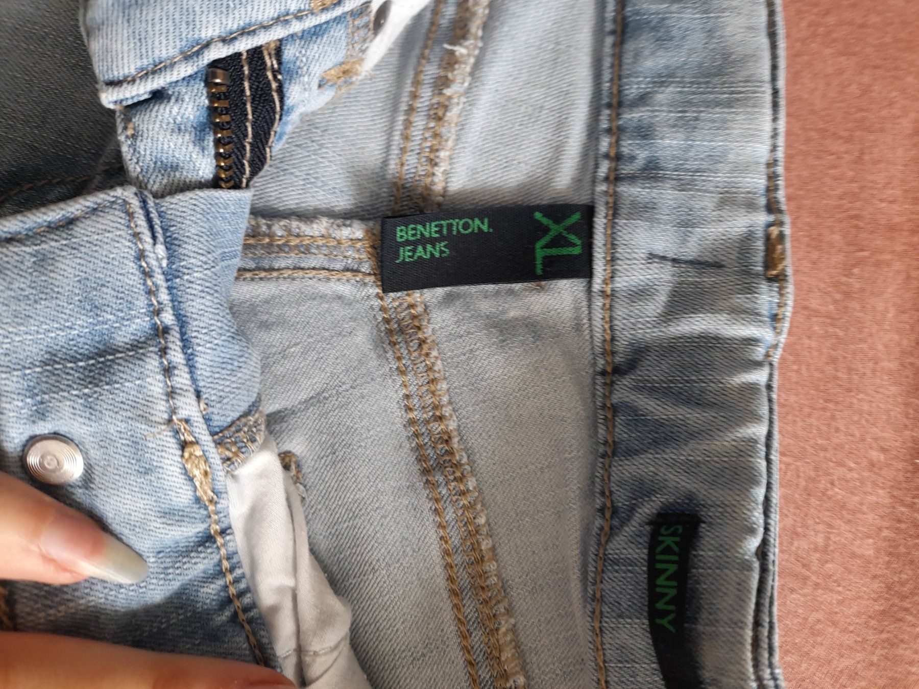 Benetton Pantaloni: Benetton Jeans Kinder XL – Usato da Gwatt (Thun) venduto da B.D.999 3