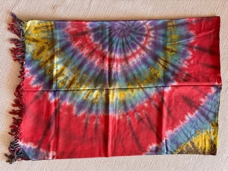 Foulard & Sciarpe: NEU Boho Batik Tuch handmade – Nuovo e nell'imballaggio originale da Malters venduto da Gisi80 4