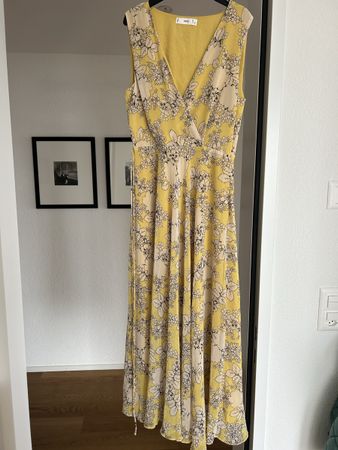 Mango Sommer-Maxikleid Blumenprint / S