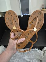 MCM Sandalen in cognac