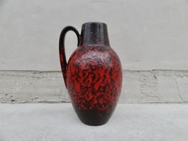 Vintage Bodenvase W-Germany Fat Lava Vase