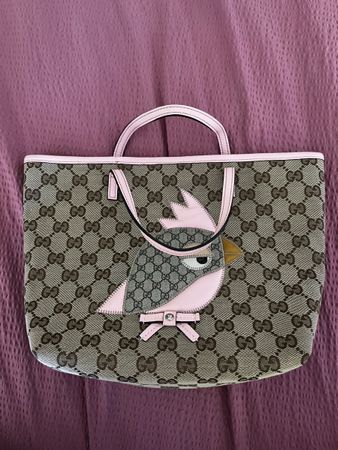 Sac Gucci Mini Zoo Bird Tote